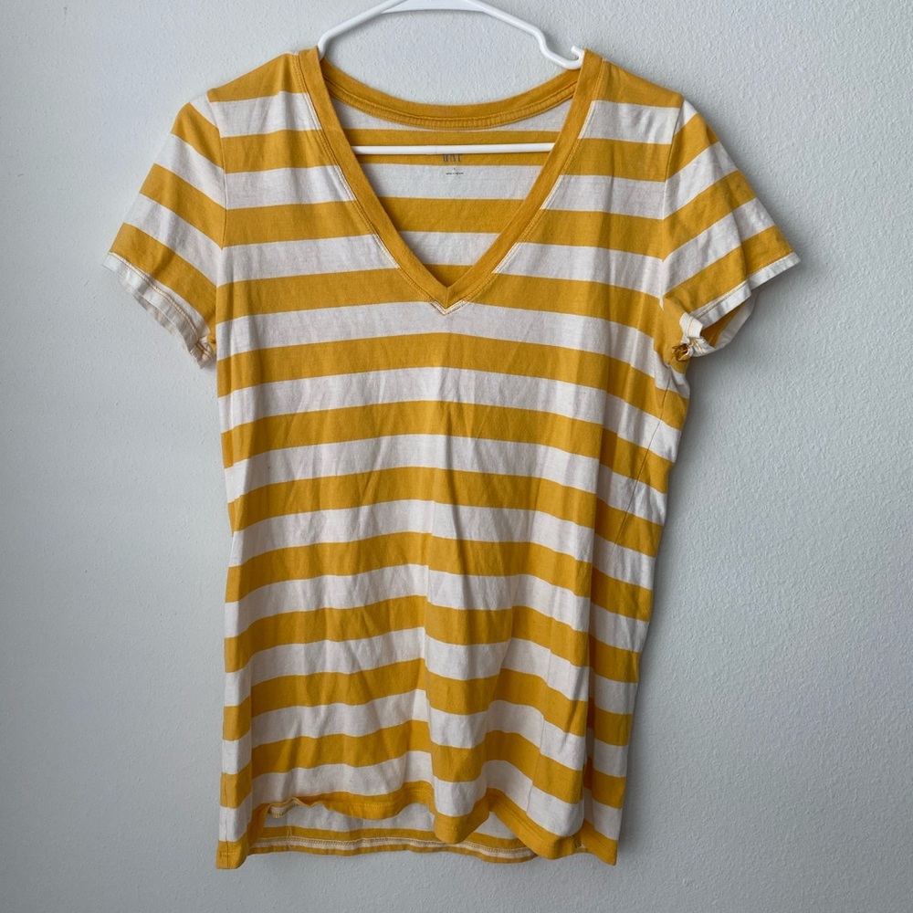 GAP short sleeve stripe shirt